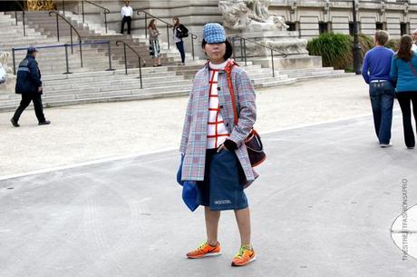 In the Street...Outside Chanel...Paris Fashion Week SS 2013