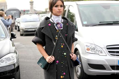 In the Street...Outside Chanel...Paris Fashion Week SS 2013