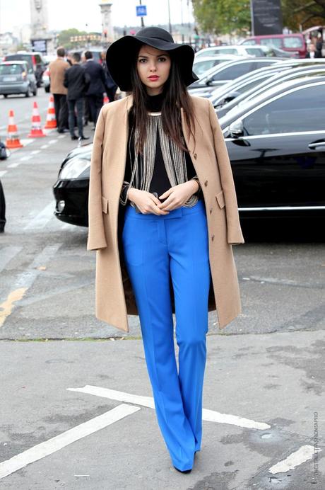 In the Street...Outside Chanel...Paris Fashion Week SS 2013