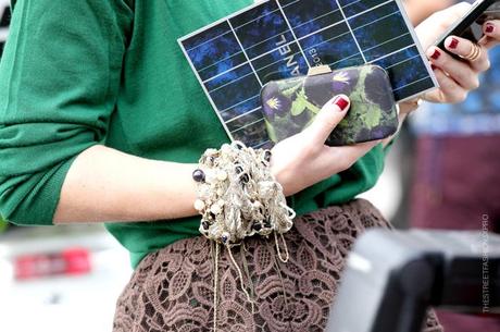 In the Street...Outside Chanel...Paris Fashion Week SS 2013