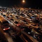 Cina, festa nazionale- lunghe code in autostrada02