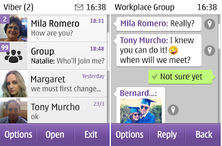 Ecco che arriva la versione per S40 di Viber.