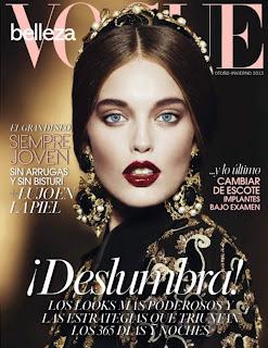 Emily DiDonato in Dolce & Gabbana su Vogue Mexico
