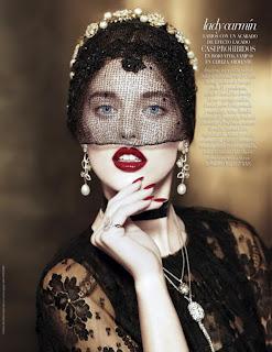 Emily DiDonato in Dolce & Gabbana su Vogue Mexico