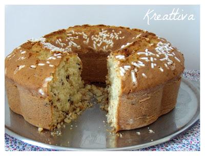 Ciambellone con riso e cioccolato