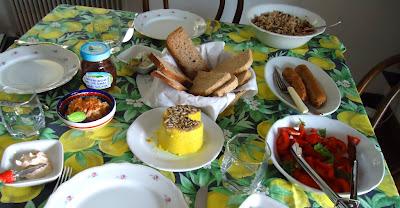 Un pranzo vegano a Torbole