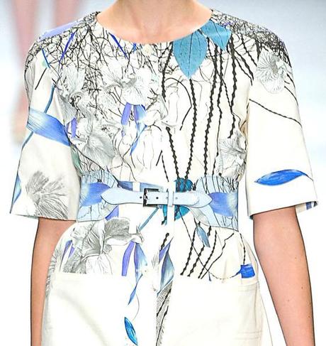 STAMPE E PATTERNS DALLA SETTIMANA DELLA MODA DI PARIGI