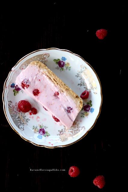 Yogurt e Lamponi al cucchiaio - Rasberries no-bake cake