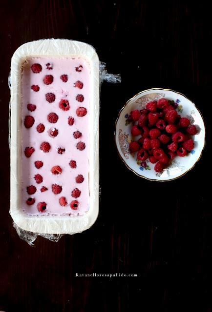 Yogurt e Lamponi al cucchiaio - Rasberries no-bake cake