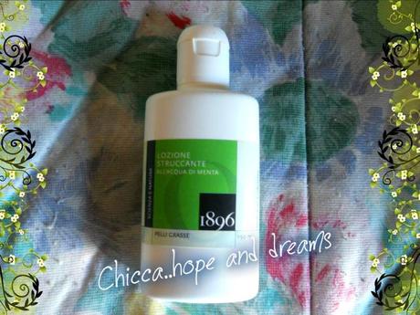 Review: 1896 Cosmetics - Crema velluto e lozione struccante all'acqua di menta