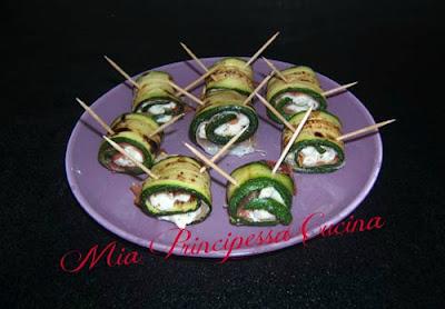 Involtini di Zucchine.