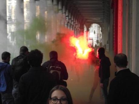 #5ott a Torino: l’autunno studentesco si scontra contro il rigore dei manganelli