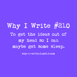 Why I Write #5