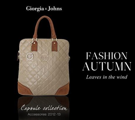 Capsule Collection Giorgia&Johns; - Autumn's Bag!