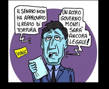 La satira politica del vignettista Marco Vukic, estate-autunno 2012