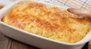 GRATIN DI ZUCCA E PATATE CON FORMAGGIO FUSO