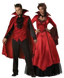 idee costumi di halloween 2012  zombie diavoli streghe vampiri fate killer angeli neri dark lady