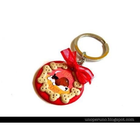 Portachiavi | Keyring I LOVE DOGS di unoperuno - oggetti più un...