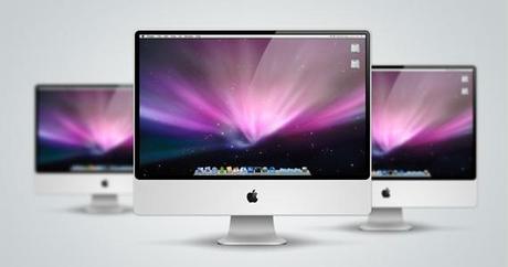 Apple PSD Template Web Design