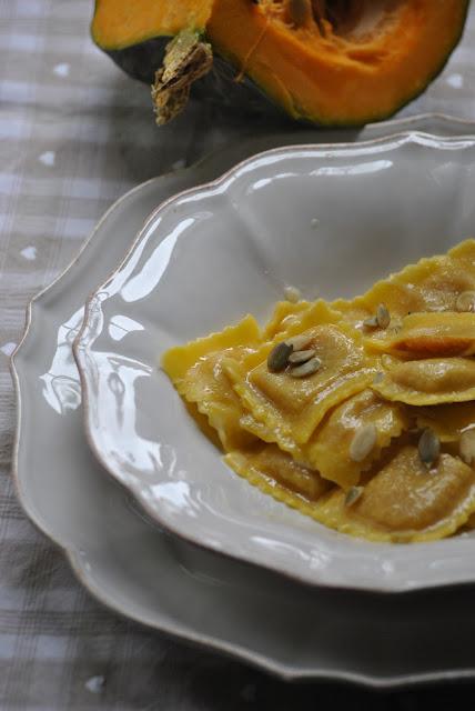 Incominciamo dai Tortelli di zucca e amaretti