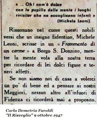 San Donnino 1947: al di là della bufera