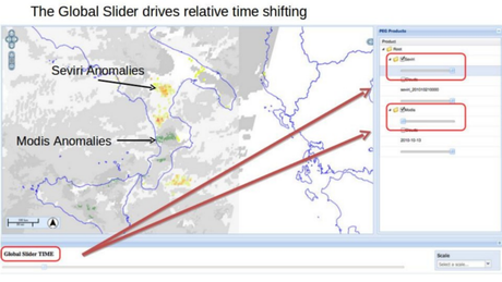 Dati a 15 min, 6 ore e mappe statiche insieme