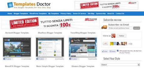 Templates Doctor - tanti templates per blogger e wordpress
