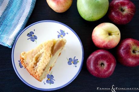 Torta di mele rovesciata - Uspide-down apple pie