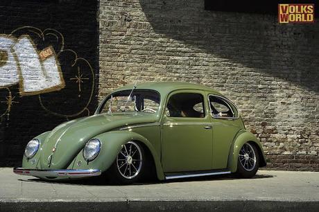 Lovable Green Vw Bug
