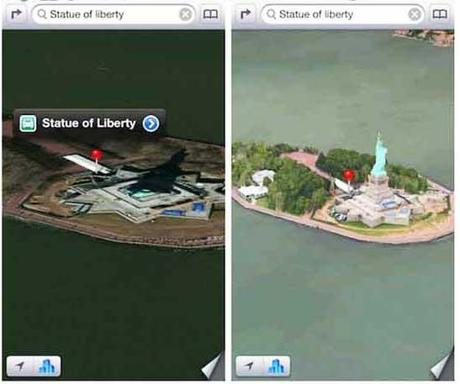 Apple ha raddrizzato la Statua della Libertà