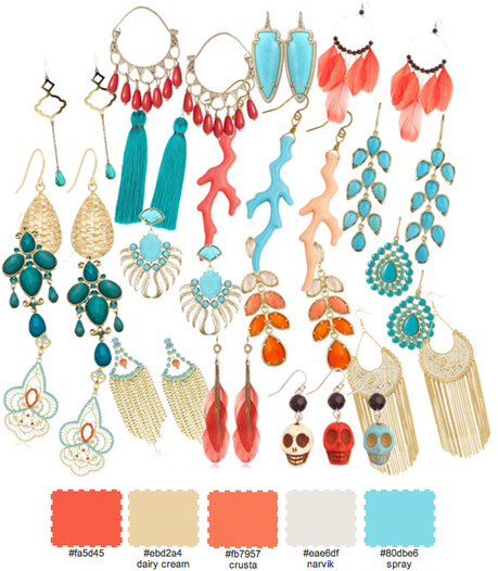 Jewelry color inspiration