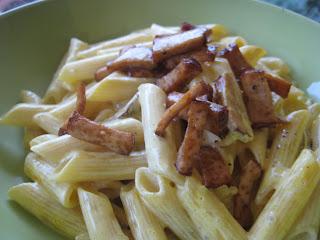 Vegan carbonara