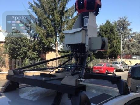 Tour in città per l’auto di Google Maps a Roma !