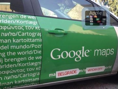 Tour in città per l’auto di Google Maps a Roma !