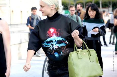 In the Street...Viva Balenciaga, Milan & Paris