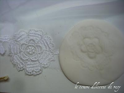 Brush embroidery e pizzi senza stampi in silicone