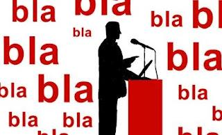 L'asfittica litania della politica, parlano, parlano, parlano...