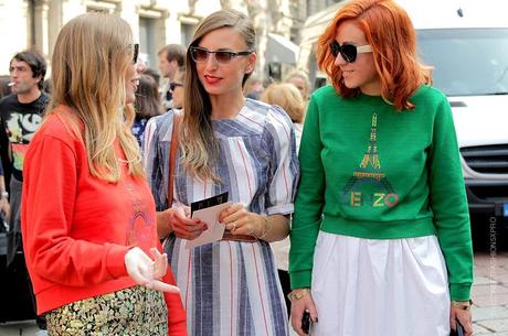 In The Street... Passion For Kenzo, Milan & Paris