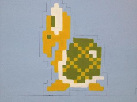 Il murales di Super Mario