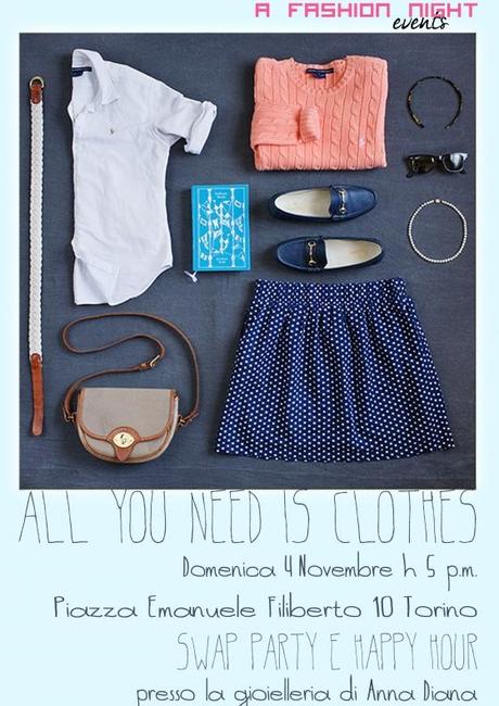 All you need is clothes – 2nd SWAP PARTY!