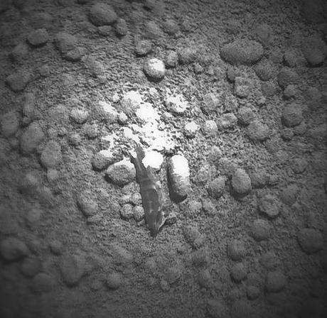 CURIOSITY sol 62 ChemCam detail