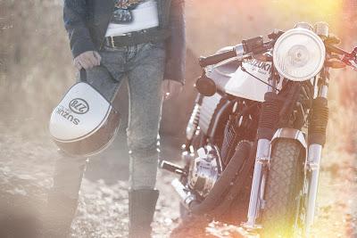 Michelle and the bike