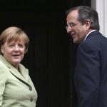 Atene, Angela Merkel incontra Antonis Samaras06