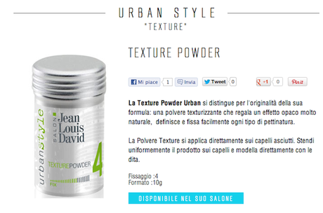 Jean Louis David | Texture Powder