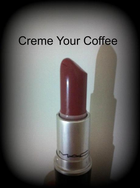 MAC : Creme Your Coffee Lipstick Review