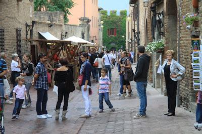 a Certaldo, per Boccaccesca