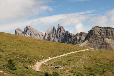 mountain bike nel parco naturale odle val gardena