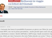 Berlusconi crociera lettori Giornale"