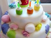Hello kitty candy cake