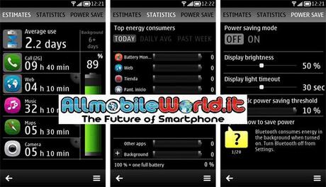 Nokia Battery Monitor : Aggiorna App sullo smartphone alla v3.1 per conoscere la carica della batteria